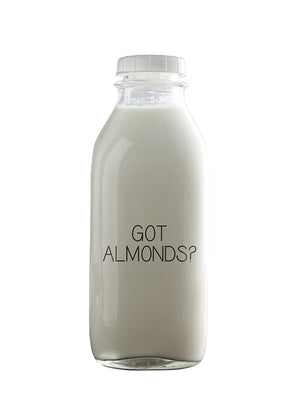 Got Almonds? Milk Bottle