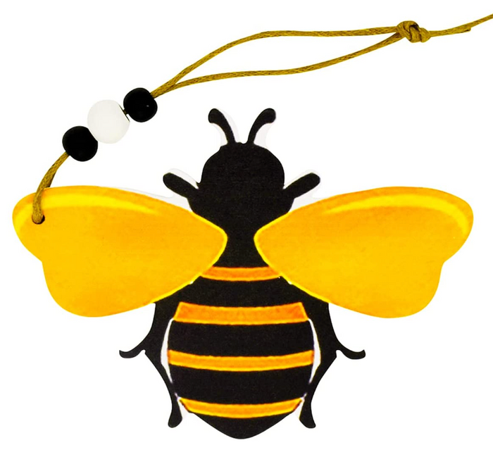 Wooden Bumblebee Ornament