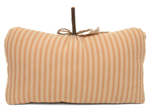 Jack-o-Lantern Stripe Pillow