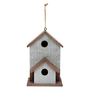 Country Double Bird House