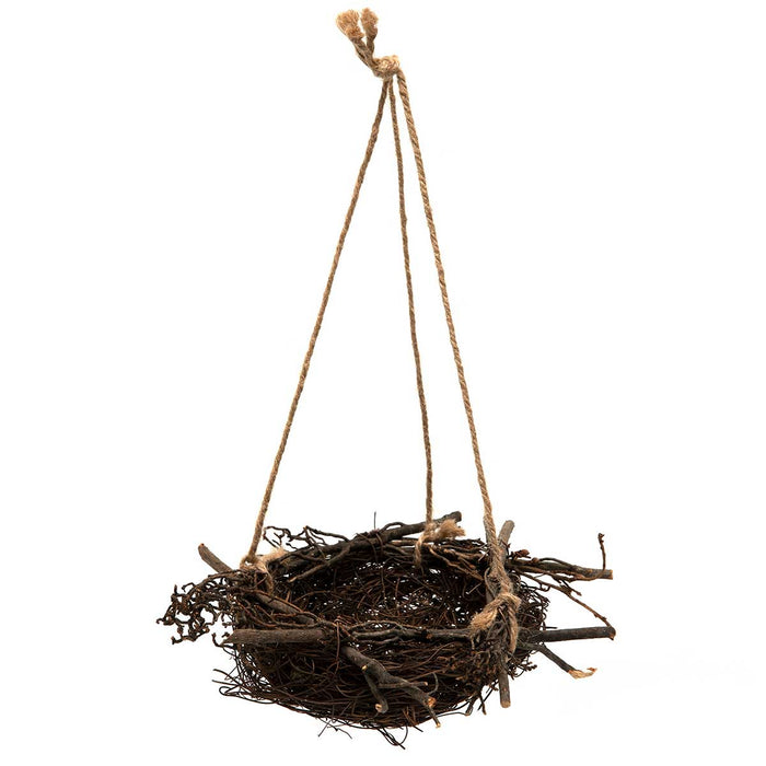 Twig Nest with Twine Hanger