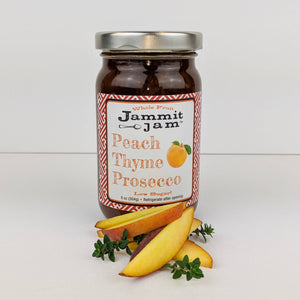 Peach Thyme Prosecco Jam