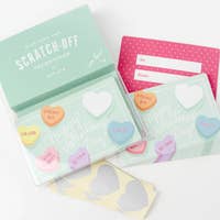 Scratch-Off Sweetheart Valentines