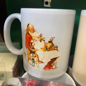 Norman Rockwell Christmas Mug