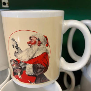 Norman Rockwell Christmas Mug